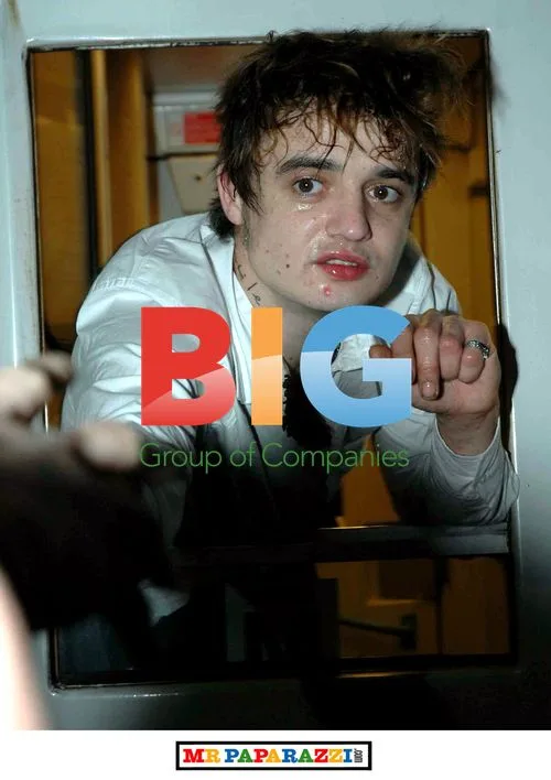 Sweaty Rocker Pete Doherty on Train