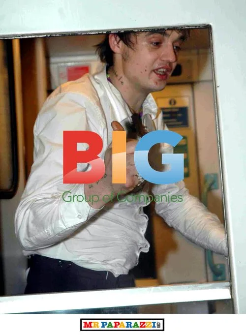 Pete Doherty Seen Washing on Train
