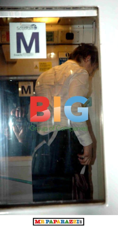 Sweaty Rocker Pete Doherty on Train