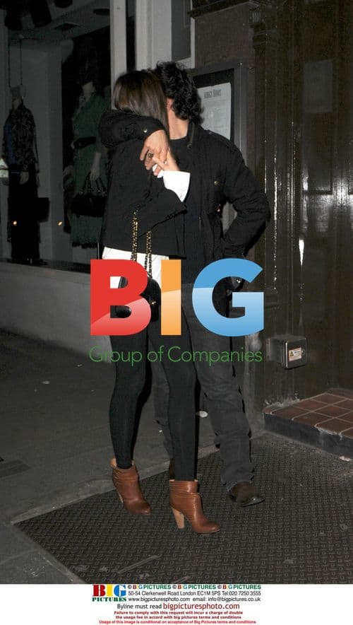 Orlando Bloom with girlfriend Miranda Kerr