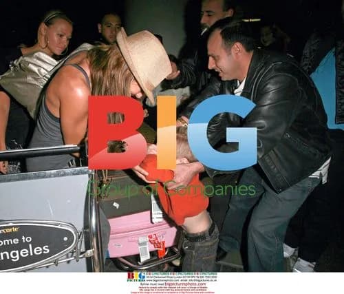 Girls Aloud Singers Arrive at LAX
