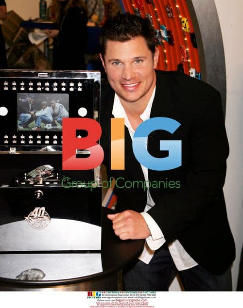 NICK LACHEY Unveils Diamond Hot Wheels Car