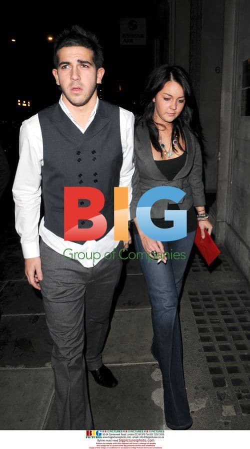 Lacey Turner and boyfriend out at Mahiki Club