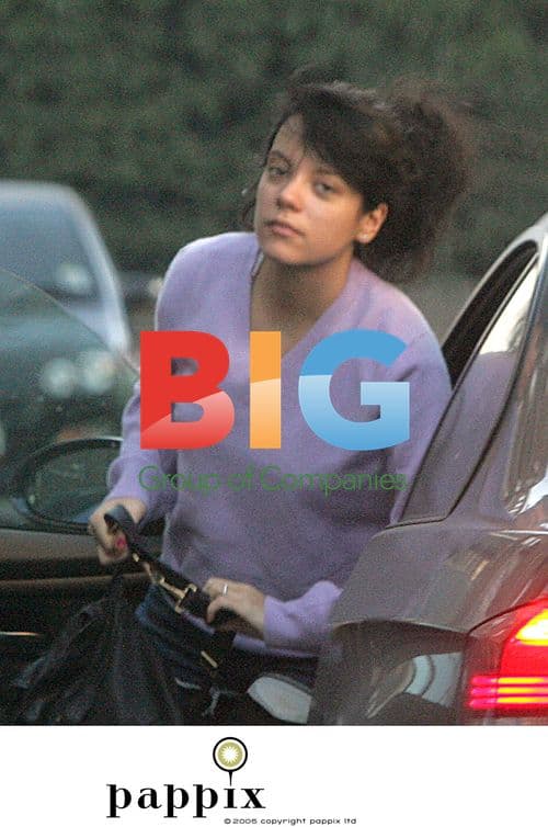 Lily Allen Dropped Off by Boyfriend