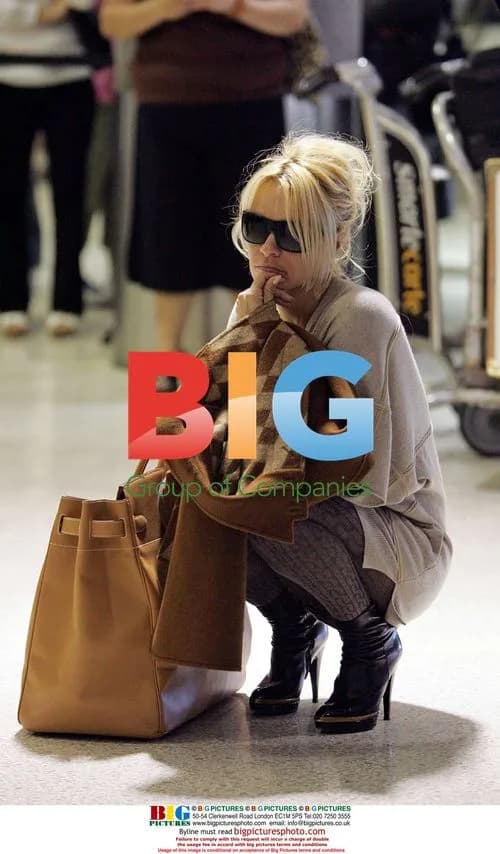 Pamela Anderson Arrives at LAX