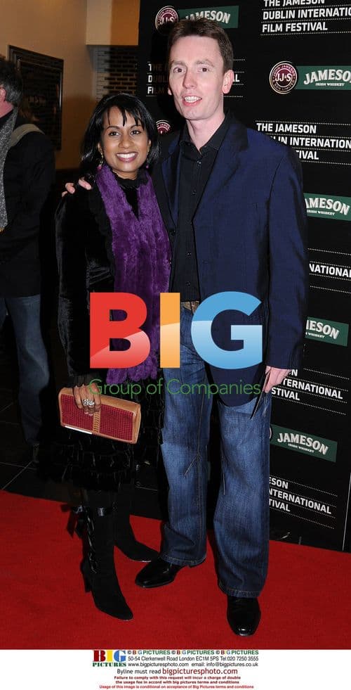 Ken Doherty and wife Sara at 'There Will Be Blood' Irish Premiere