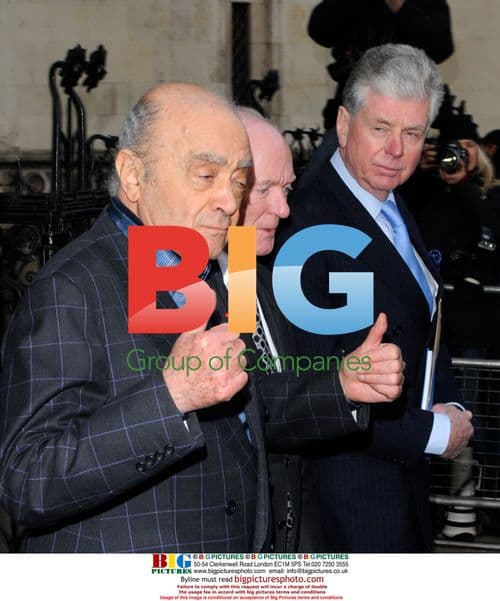 Mohamed al Fayed leaves High Court