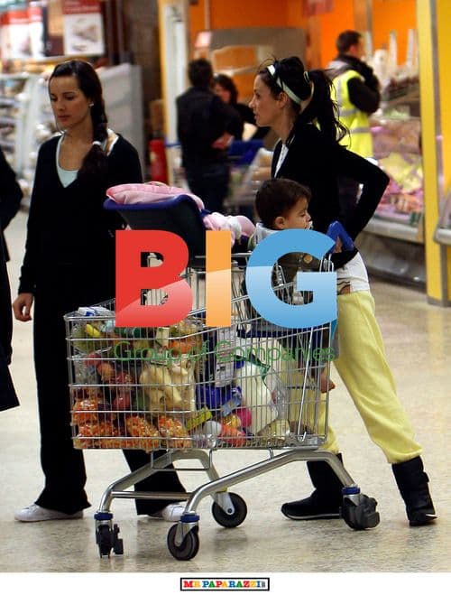 Katie Price Food Shopping with Kids