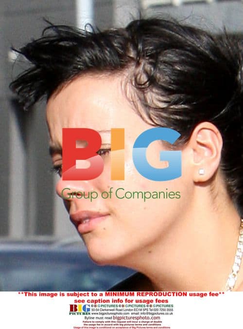 Lily Allen Seen Crying After Studio, Shopping