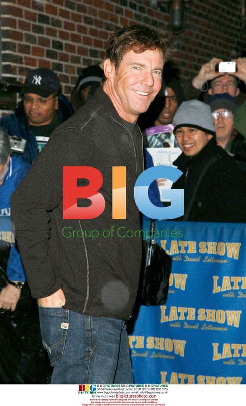 Celebrities Arrive for 'The David Letterman Show'