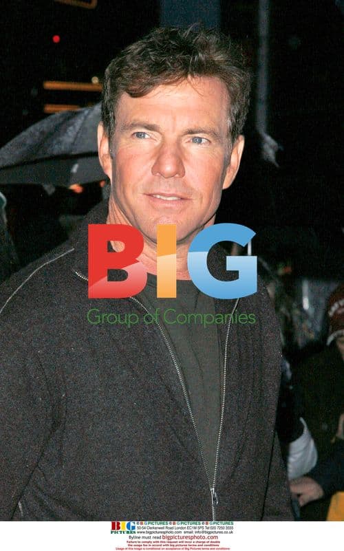 Dennis Quaid at The David Letterman Show