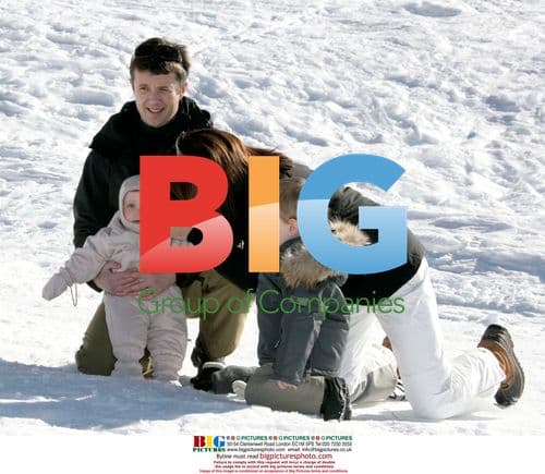 Crown Couple of Denmark in Verbier