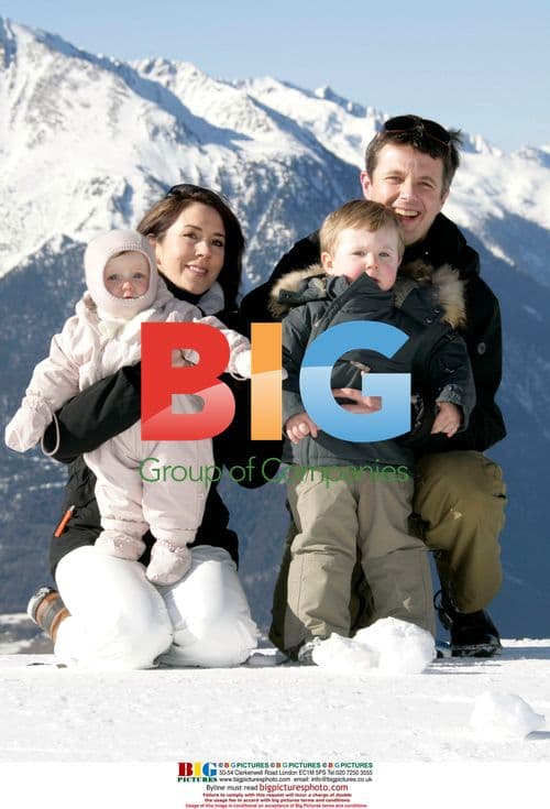 Crown Couple Frederik and Mary in Verbier