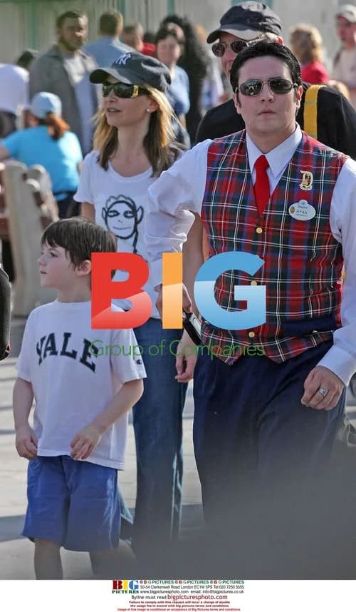 Harrison Ford and Family at Disneyland