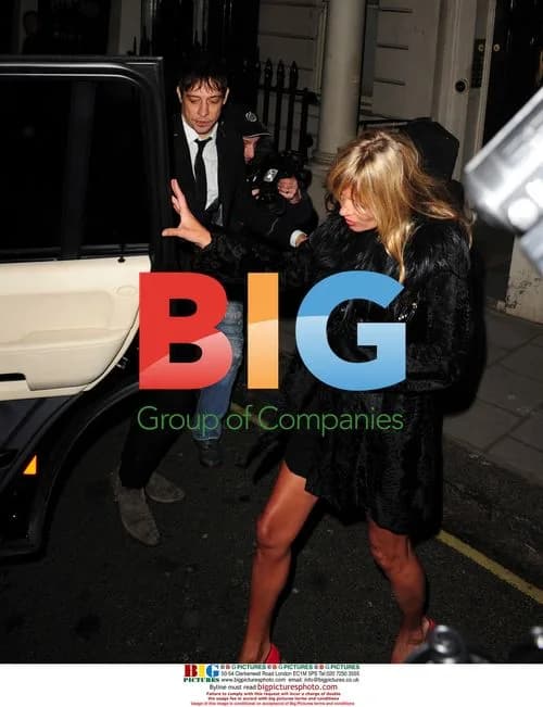 Kate Moss and Jamie Hince party in London
