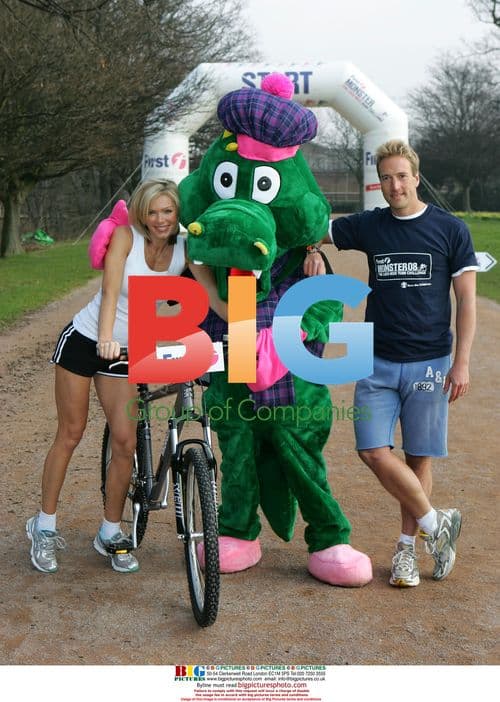 Nell McAndrew and Ben Fogle Launch Monster Challenge