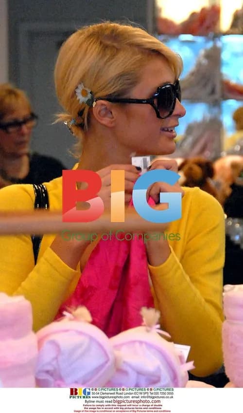 Paris Hilton Shops for Harlow