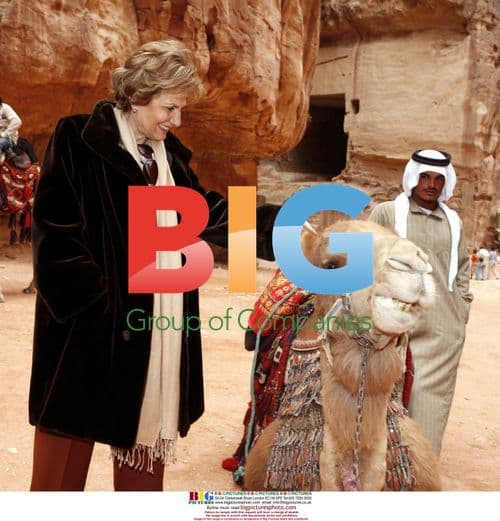 Portuguese president visits Petra in Jordan