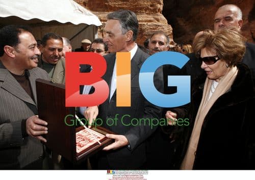 Portuguese President and First Lady Visit Petra, Jordan