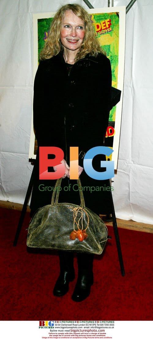 Mia Farrow at "Be Kind Rewind" premiere