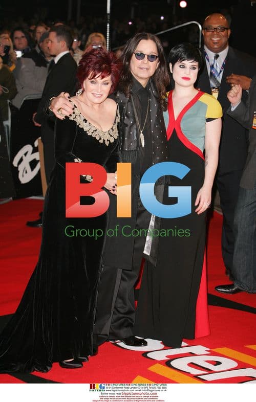Osbournes at BRIT Awards