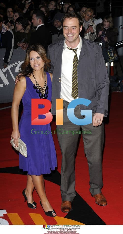 Sophie Siegle and Jamie Theakston at Brit Awards