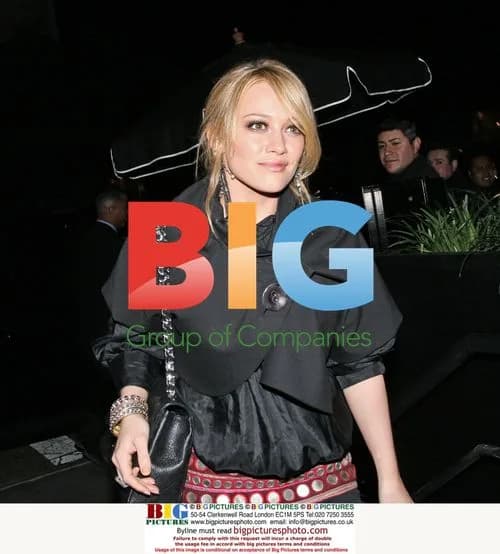 Celebrities at Haylie Duff's Birthday