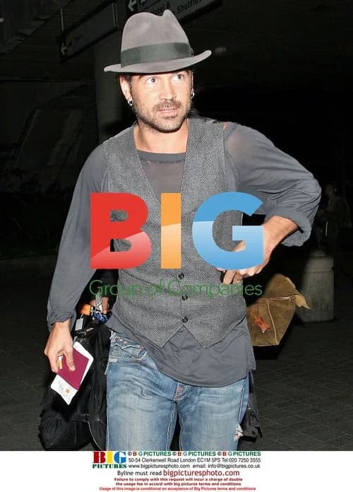 Colin Farrell at Los Angeles Airport