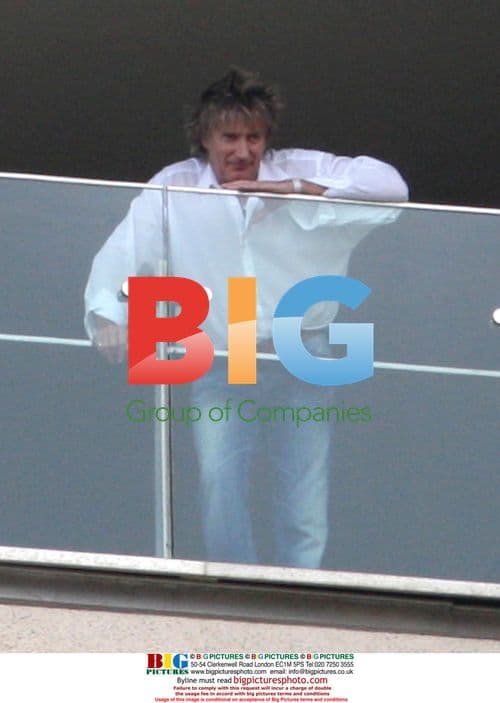 Rod Stewart and Family in Sydney