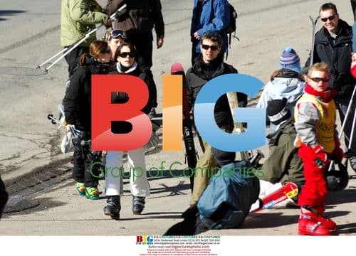 Prince and Princess of Denmark in Verbier