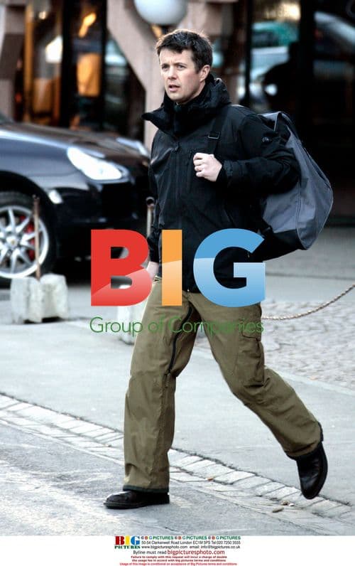Frederik and Mary of Denmark in Verbier, Switzerland