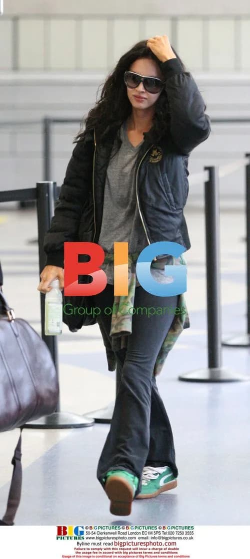 Megan Fox Leaves LAX