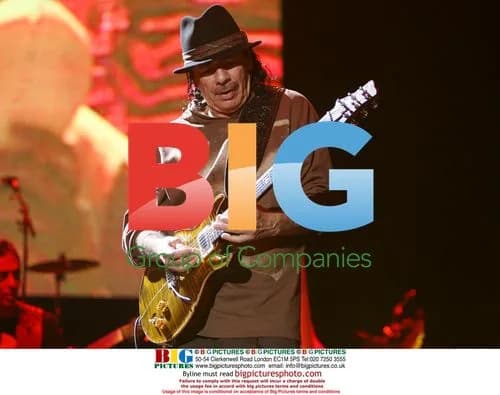 Carlos Santana Performs in Perth, Australia