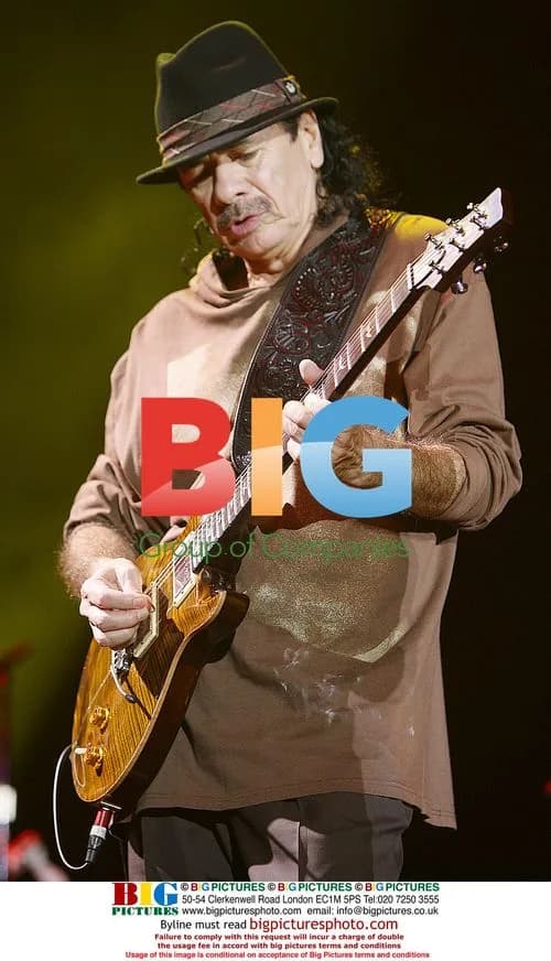 Carlos Santana Performs in Perth, Australia