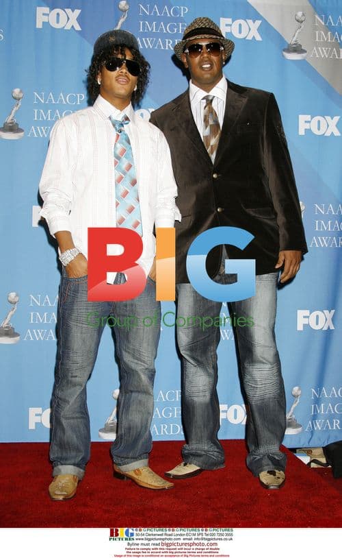 Lil' Romeo and Master P at NAACP Awards