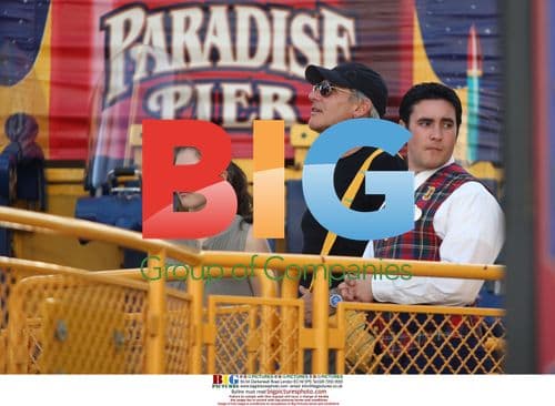 Harrison Ford and Family at Disneyland