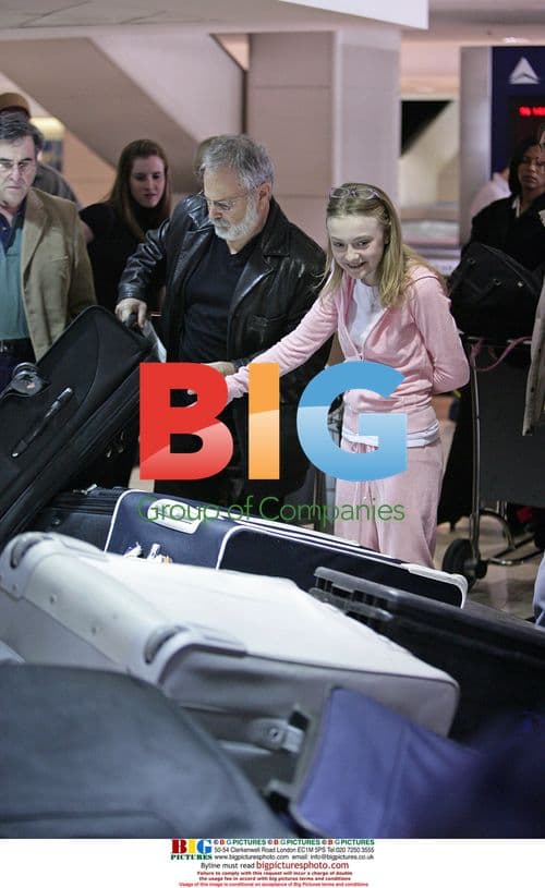 Dakota Fanning Spotted at LAX