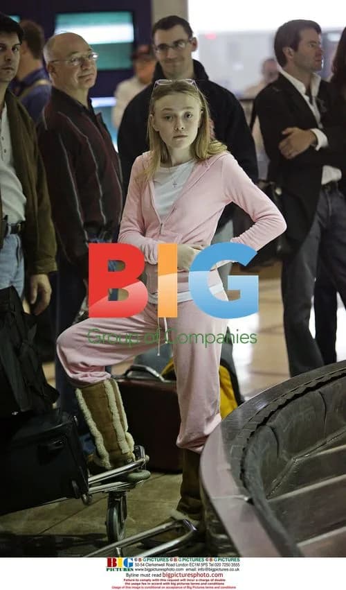 Dakota Fanning Lands at LAX Ahead of 14th Birthday