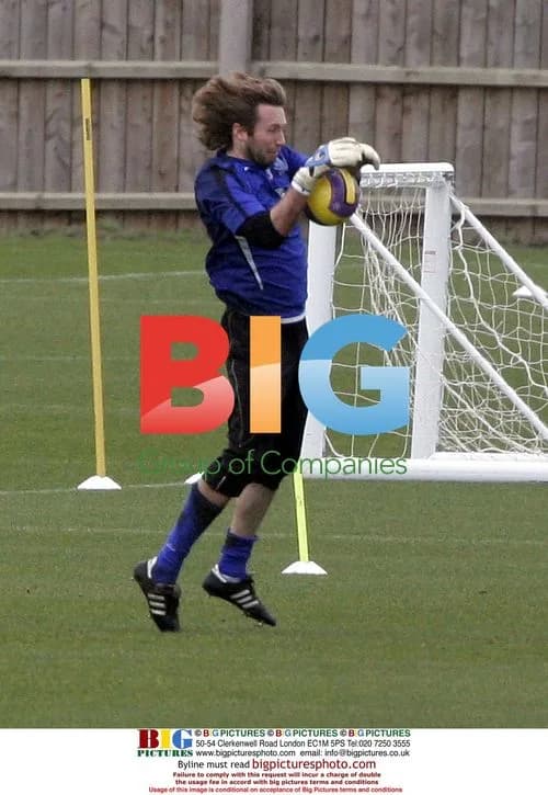 Everton Football Players at Training Ground