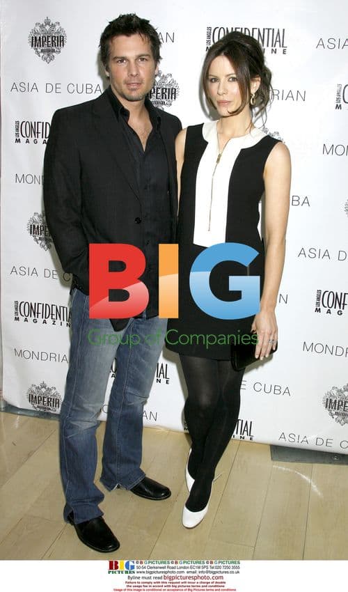 Kate Beckinsale and Len Wiseman at LA Confidential Pre-Oscar Luncheon