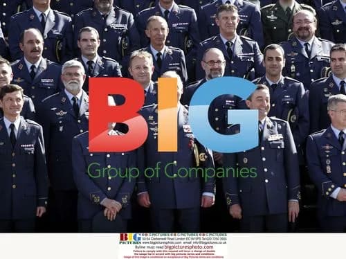 Spanish King Visits Aerial Squad in Mallorca