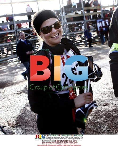 Princess Madeleine of Sweden Skis Cross-Country