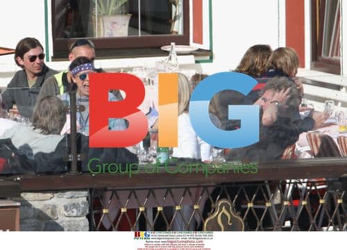 Caroline, Princess of Hanover skiing holiday