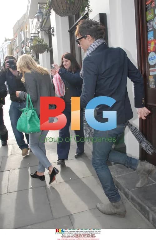 Kate Moss and Jamie Hince out in London