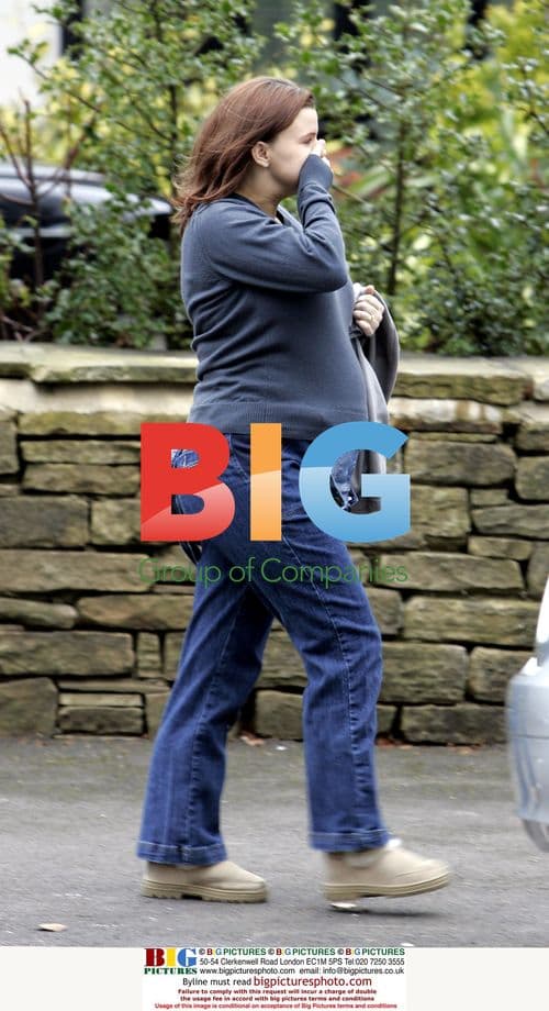 Mark Croft and Kerry Katona Out in Cheshire