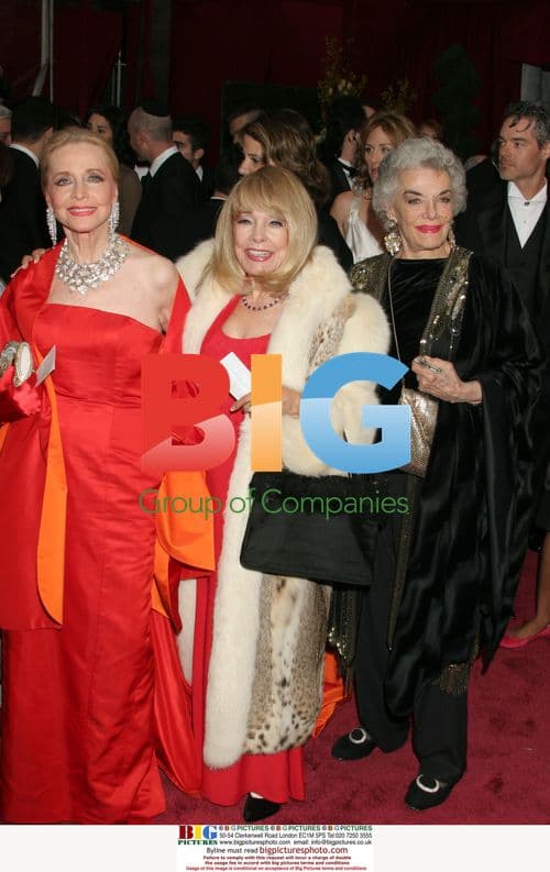 Anne Jeffreys and Jane Russell at 80th Academy Awards