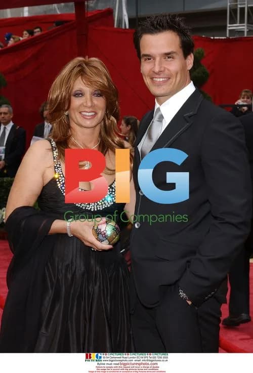 Antonio Sabato Jr. and mother at 80th Oscars