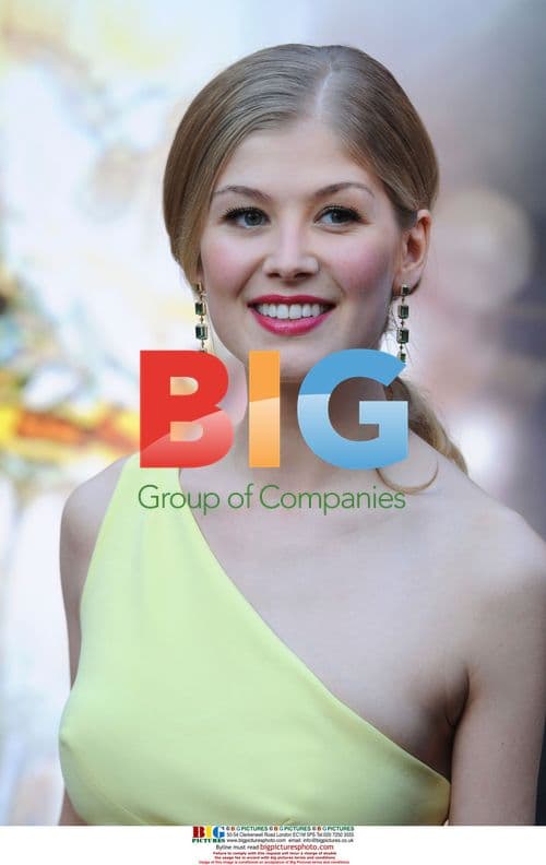 Rosamund Pike and Joe Wright at 80th Oscars