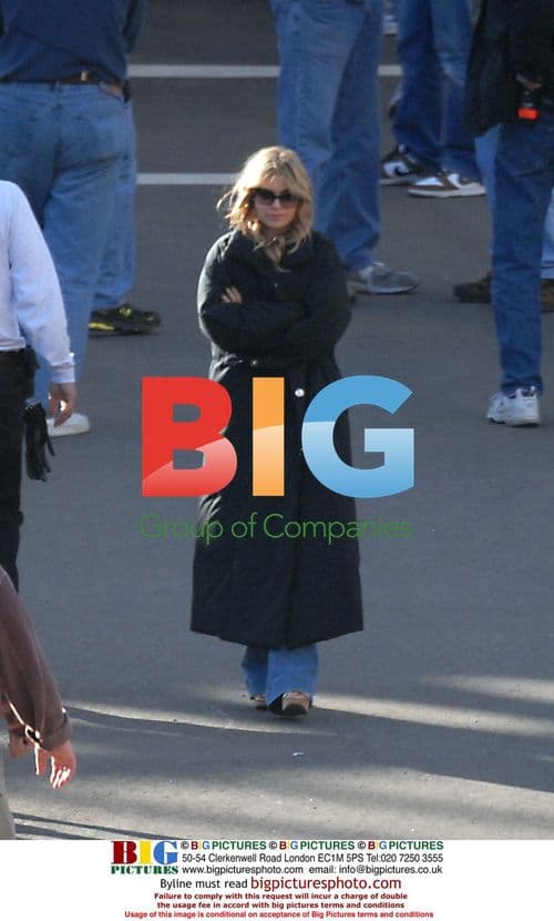 Adam Sandler and Keri Russel on Bedtime Stories set