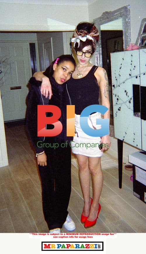 Amy Winehouse and Kelly Osbourne in London